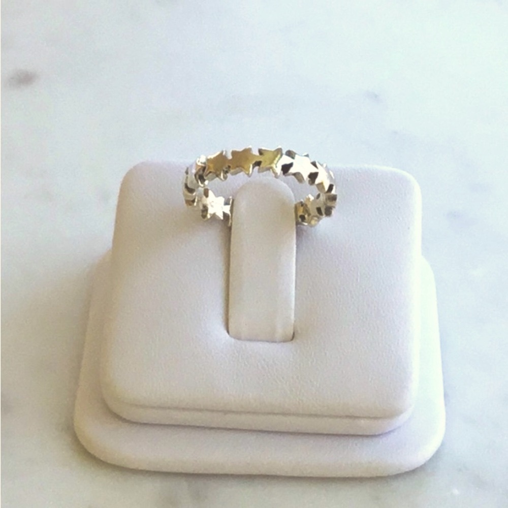 Sale $15 Firm! Sterling Silver Star Band Ring - Picture 11 of 15